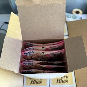 Inabu cat treats chicken,tuna,salmon recipe